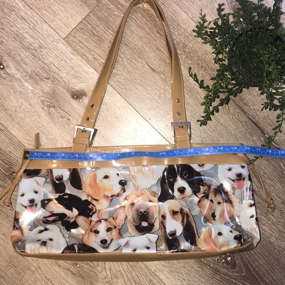 HOST PICK Dog Print Shoulder Bag Transparent Clear Purse - Picture 5 of 8